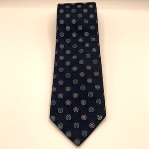 Brooks Brother Blue Circle Pattern Tie